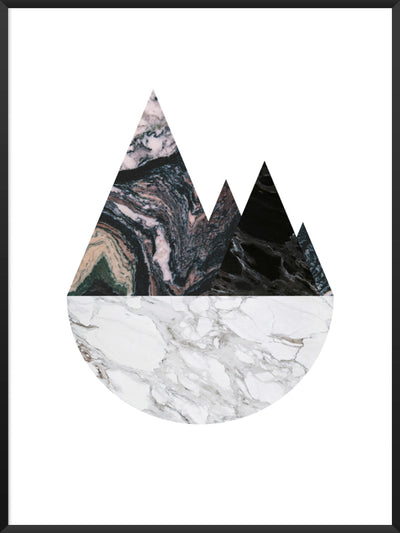 Marble Mountains - Poster