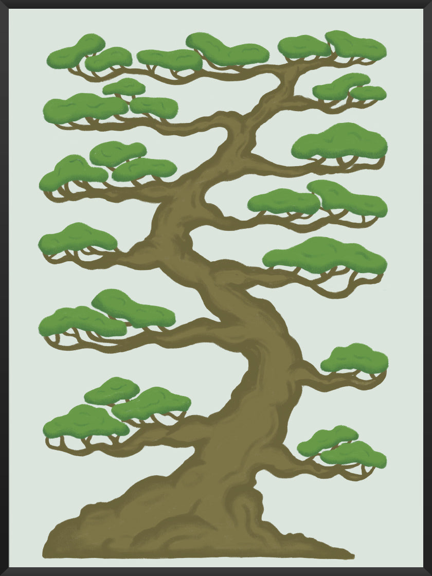 Bonsai Tree - Poster | Skandinavisches Design