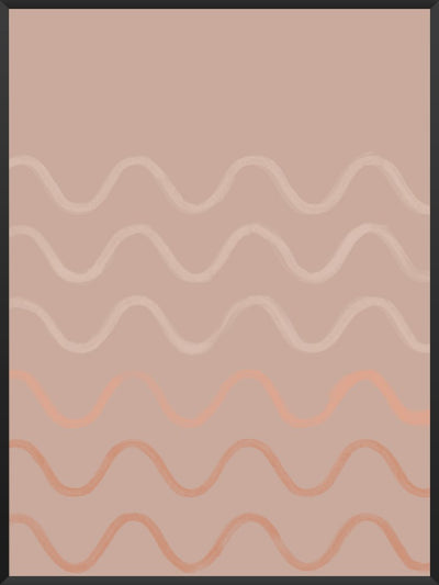 project-nord-crayon-waves-dusty-rose-poster-product-picture