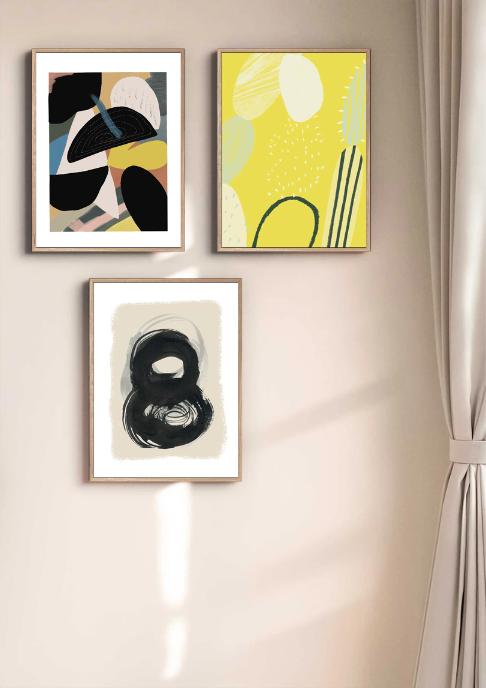 Artsy Shapes Poster Set