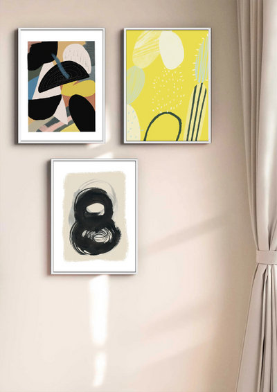 Artsy Shapes Poster Set