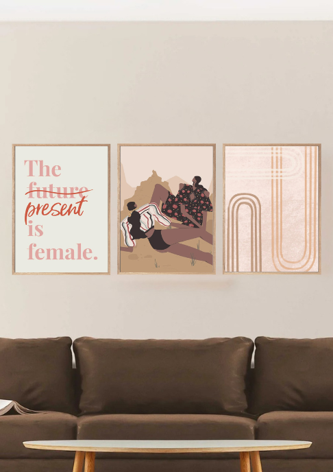 Female Power Poster Set