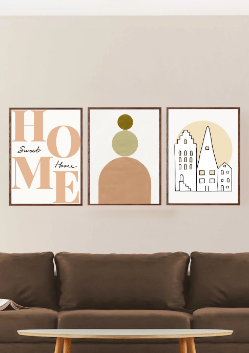 Home Sweet Home Poster Set