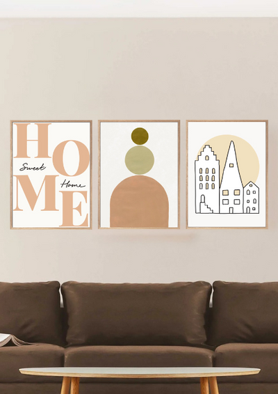 Home Sweet Home Poster Set