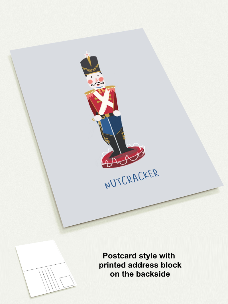 Christmas Nutcracker greeting cards (10 pcs)