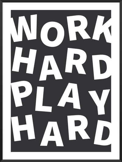 project-nord-work-hard-play-hard-poster-product-picture