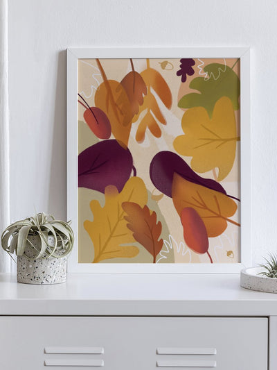 project-nord-autumn-leaf-poster-in-interior-hallway