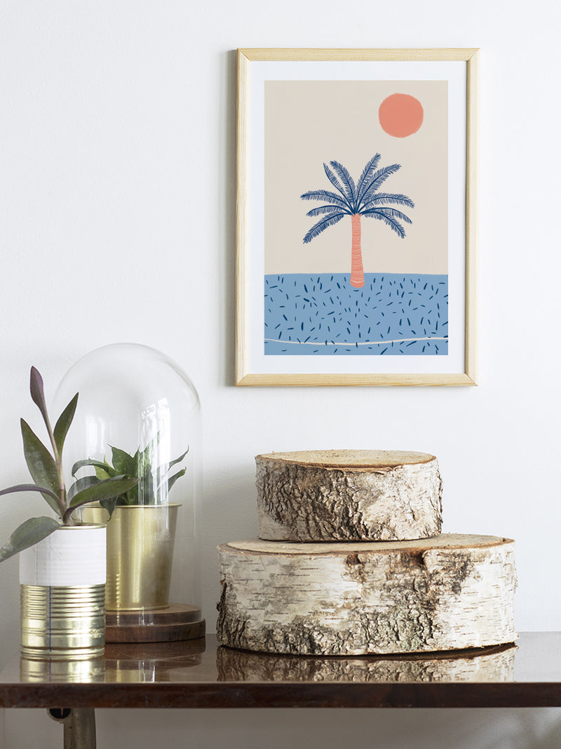 Tropical Palm - Poster