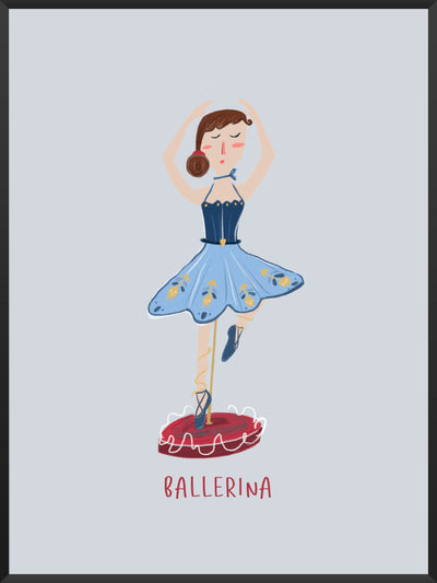 Christmas Ballerina - Poster