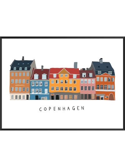 Copenhagen - City Poster