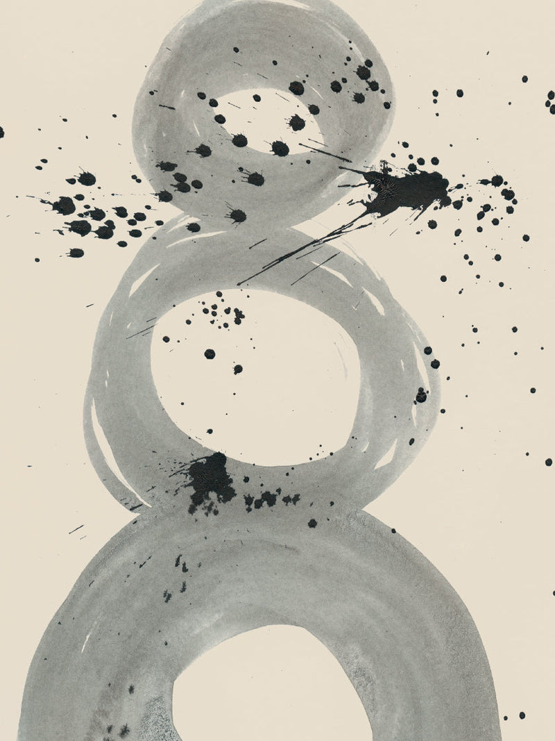 Grey Circles - Poster