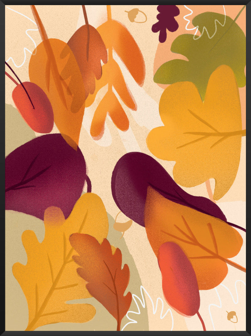 Autumn Leaf - Poster