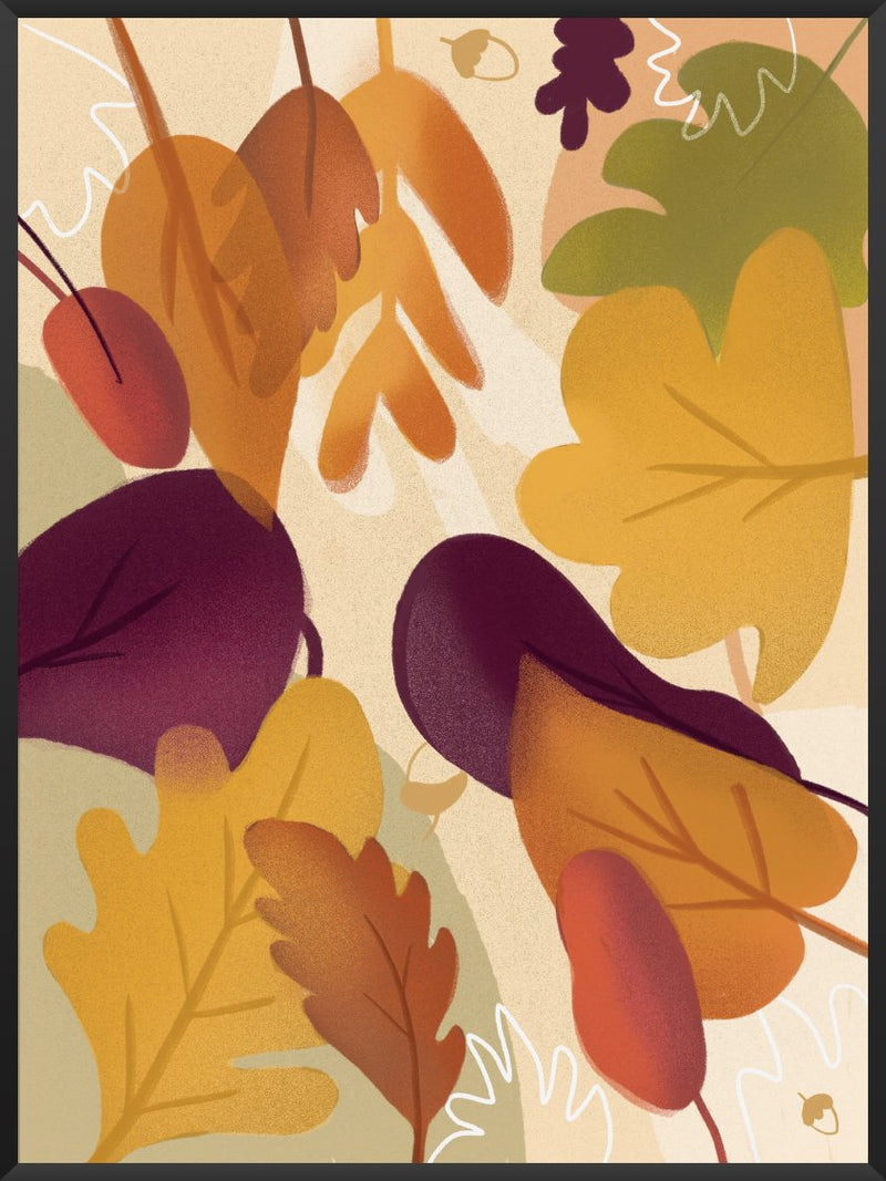 project-nord-autumn-leaf-poster-product-picture
