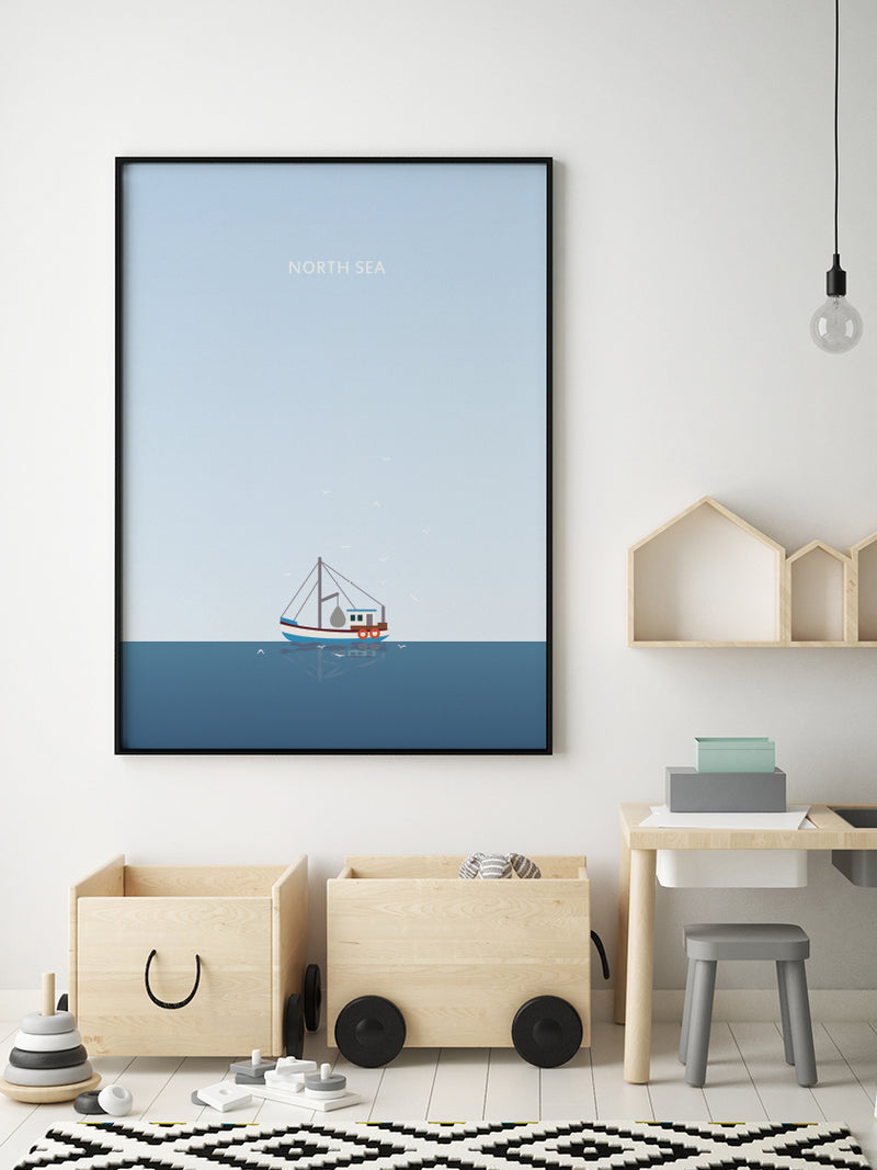 project-nord-north-sea-nautical-sea-poster-in-interior-nursery-room