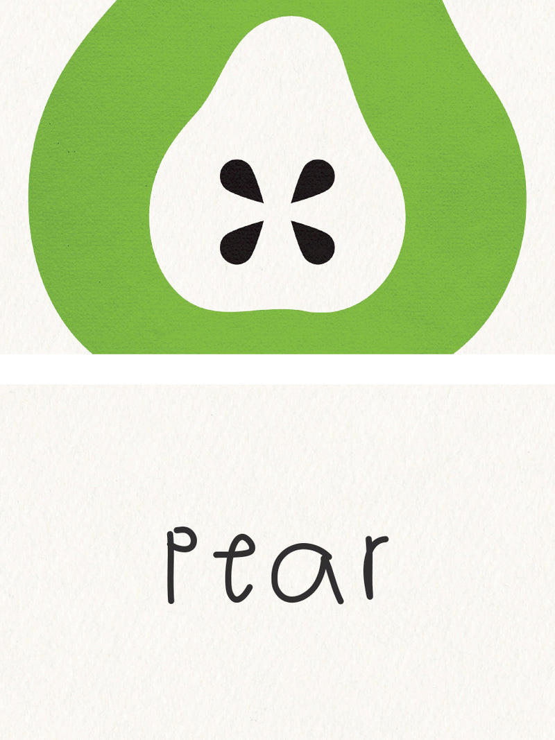 Pear - Pear Kids Room Poster