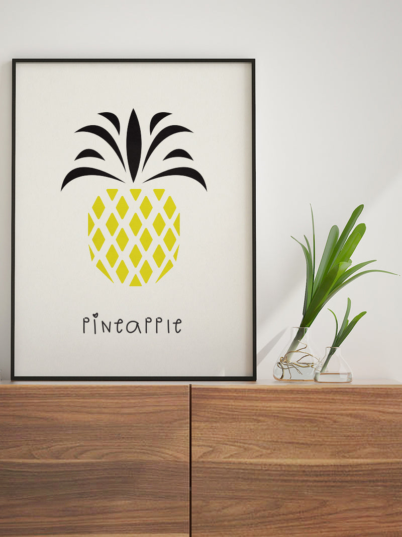 Pineapple - Pineapple Kids Room Poster