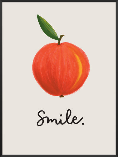 Smiling Apple - Poster