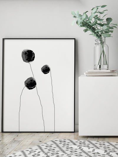 project-nord-standing-flowers-minimalist-flower-poster-in-interior