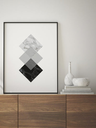 Marble Tiles - Poster