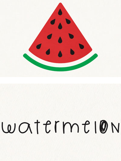 Watermelon - Watermelon Kids Room Poster